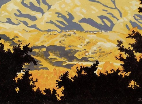 ROBIN GOWEN , Blaze of Afternoon, 2025