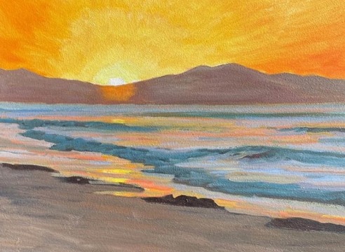 JOHN IWERKS , Coastal Sunrise, 2022