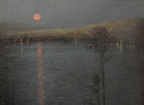 LEON DABO (1864-1960), The Moon on the Lake (aka Moon Rising), 1907