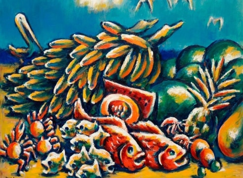 DAN LUTZ (1906-1978), Fruits of the Tropics, 1961