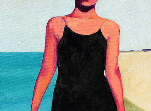 TRACEY SYLVESTER HARRIS , Walking on the Shore, 2010
