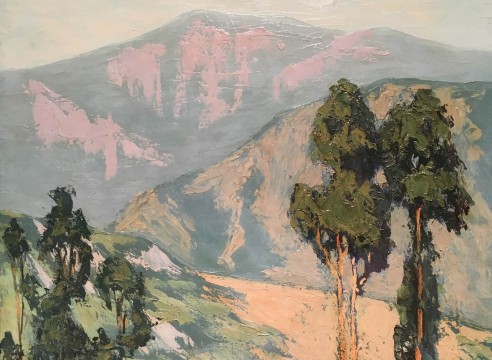 Lilia Tuckerman (1882-1969), From the Valley to the Mountains, Craven's Lane Carpinteria, c. 1940