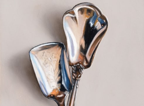 LESLIE LEWIS SIGLER , Silver Pair #55, The Perfectionist and the Burnout, 2025