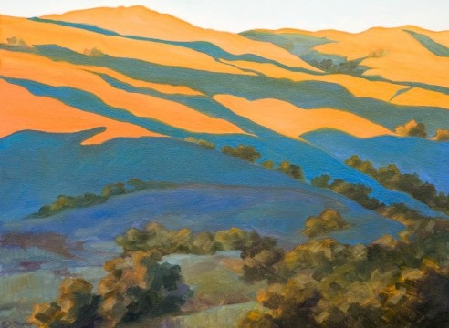 ROBIN GOWEN, Richmond Hills, Late Afternoon, 2020 for ROBIN GOWEN: Sight Lines