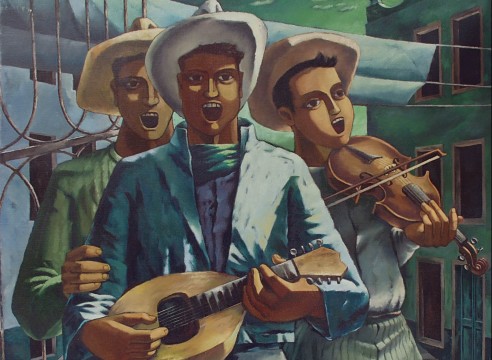 JEAN DONALD SWIGGETT (1910-1990), Three Musicians, 1951
