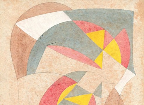 SIDNEY GORDIN (1918-1996), Untitled - Greys, Yellows, and Reds, ND