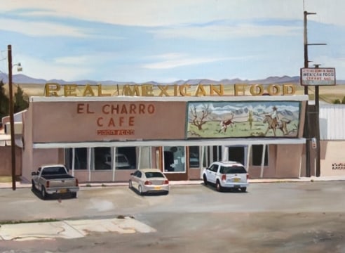 PATRICIA CHIDLAW , View from the Train - Real Mexican Food, 