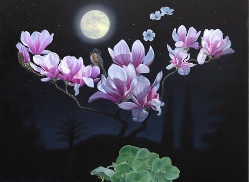 SUSAN MCDONNELL , Midnight at Lotusland, 2025