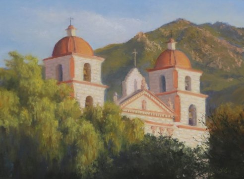 TERRI TABER , Old Mission Santa Barbara, 2024