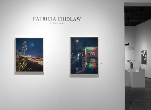 PATRICIA CHIDLAW: Nighthawks 2024 Installation photos B&W