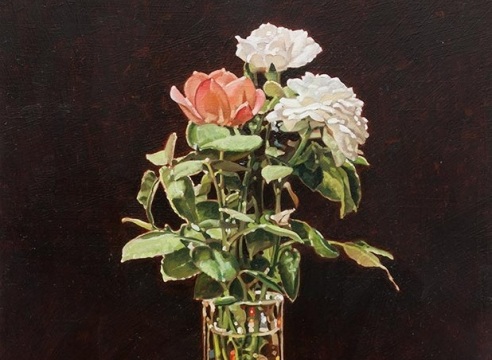 JOHN NAVA , Three Roses, 2021