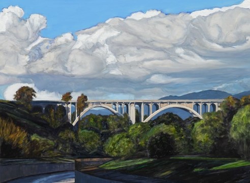 MARY-AUSTIN KLEIN , Colorado Street Bridge and Arroyo Seco, 2023