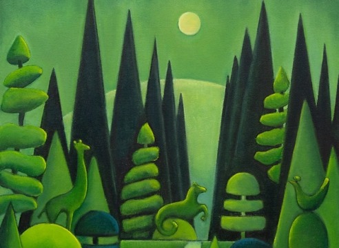ANGELA PERKO , Topiary Garden, 2025