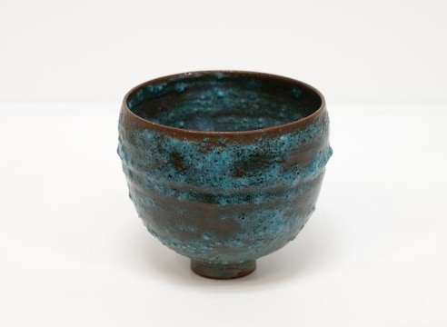 BEATRICE WOOD (1893-1998), Blue Footed Bowl