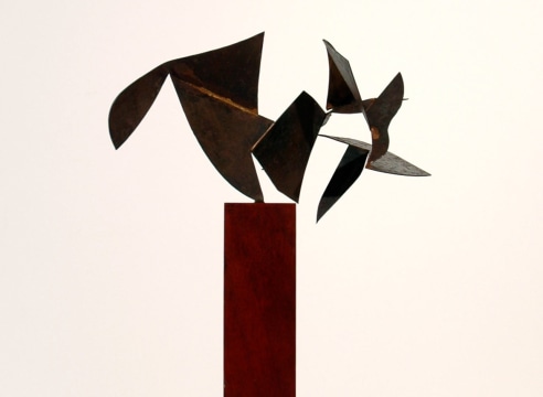 SIDNEY GORDIN (1918-1996), Untitled, Steel Planes, c. 1957
