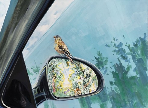 NATHAN HUFF , The glance (for Burchfield), 2025