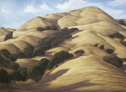 Ray Strong (1905-2006), Hills of Gold (Lucas Valley), 1969