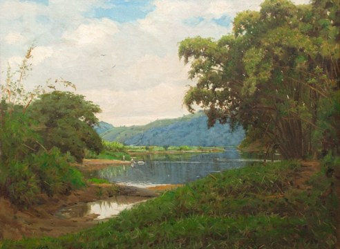 EDGAR WALTER (1877-1938), Tres Rios, c. 1900