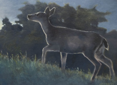 JON FRANCIS , Deer at Dusk, 2015