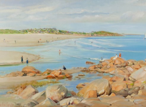 Charles Abel Corwin (1858-1938), Good Harbor Beach, Gloucester, Massachusetts, ca. 1905