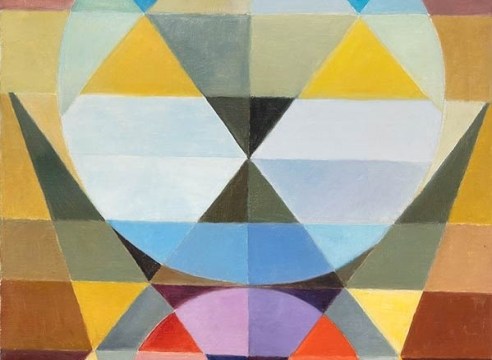 WERNER DREWES (1899-1985), Ascending Circles, 1984