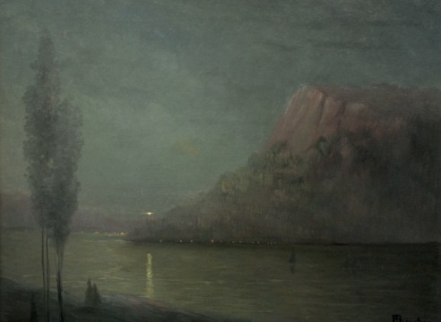 LEON DABO (1864-1960), Storm King on the Hudson, c. 1900