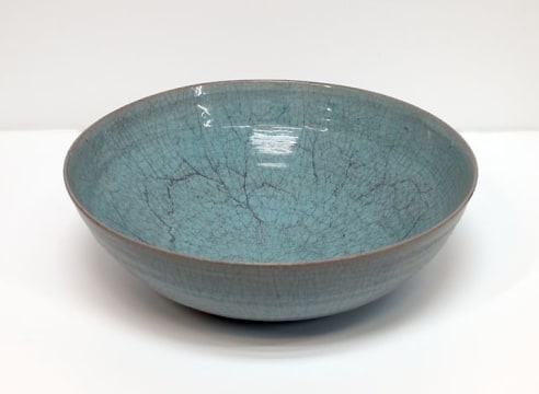 BEATRICE WOOD (1893-1998), Turquoise Crackle Bowl, 