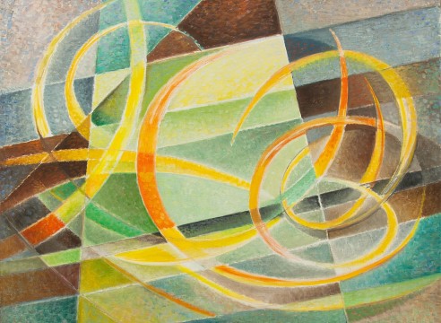WERNER DREWES (1899-1985), Contrasting Rhythm, 1980