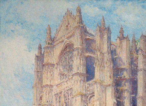 COLIN CAMPBELL COOPER (1856-1937), Beauvais Cathedral, c. 1912-1926