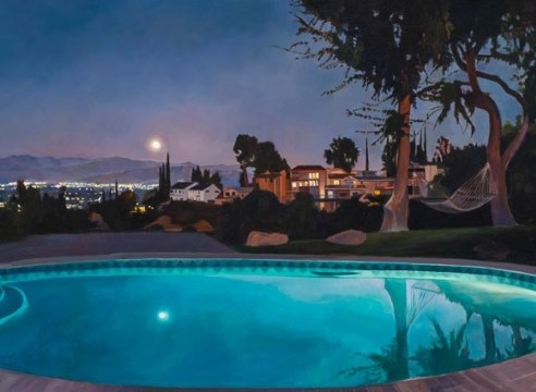 PATRICIA CHIDLAW , Moon in the Pool, 2021