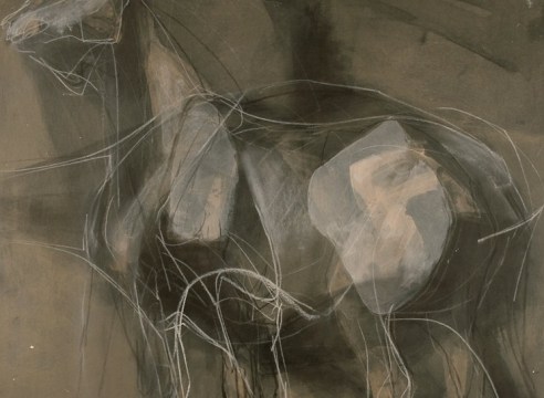 HOWARD WARSHAW (1920-1977), Foal, 1960.