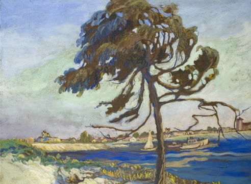 NELL BROOKER MAYHEW (1876-1940), Balboa Bay, c. 1930