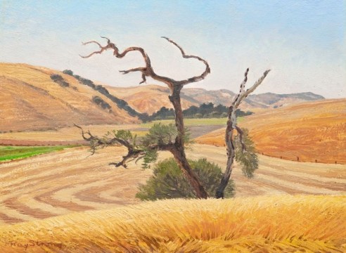 Ray Strong (1905-2006), Summer Sketch - Foxen Canyon, c. 1970