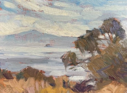 WHITNEY BROOKS ABBOTT , Autumn Sky from Bluffs, 2024