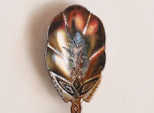 LESLIE LEWIS SIGLER , Silver Spoon #273, The Philologist, 2025