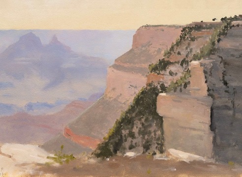 LOCKWOOD DE FOREST (1850-1932), Grand Canyon View, 1909  , May 6, 1909