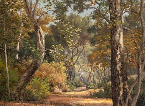 HENRY CHAPMAN FORD (1828-1894), A Wooded Interior (Santa Barbara), c. 1885 for CELEBRATING 40 YEARS OF ART: 1984-2024