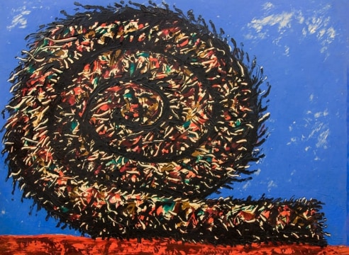 MICHAEL DVORTCSAK (1938-2019), Vertical Coil, 1980