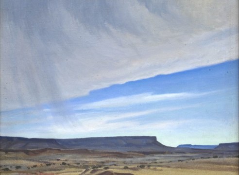 Ray Strong (1905-2006), Desert Mesa, ND