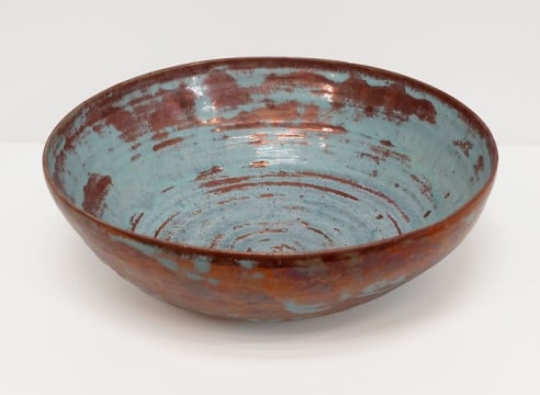 BEATRICE WOOD (1893-1998), Large Bowl, c.1960 for OFFBEAT: A Salon Exhibition in Celebration for Beatrice Wood