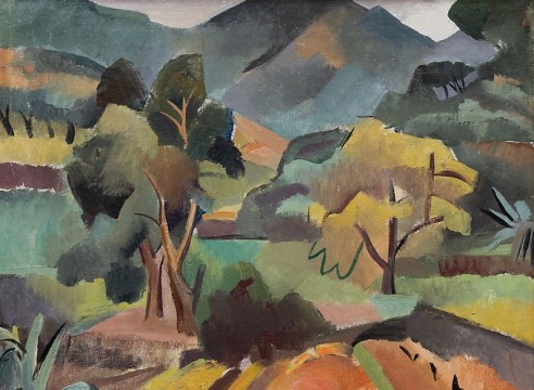 BETTY LANE (1907-1996), Untitled (Provençal Landscape), c. 1929