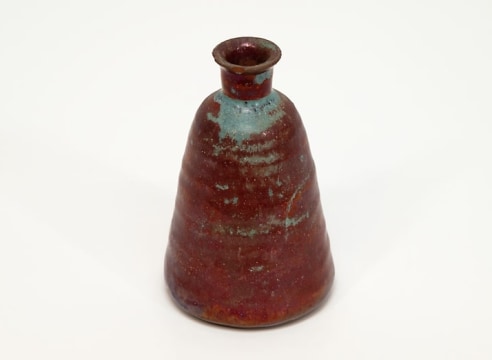 BEATRICE WOOD (1893-1998), Small Ruby Luster Vase, c. 1950