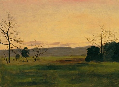 LOCKWOOD DE FOREST (1850-1932), Long Island Twilight, 