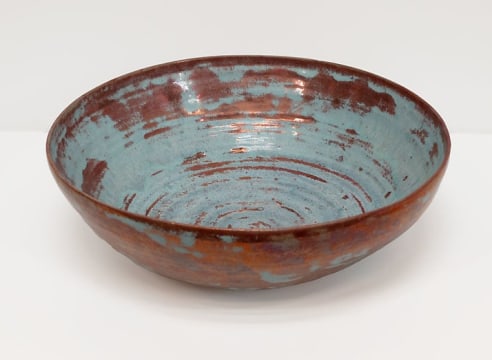 BEATRICE WOOD (1893-1998), Large Bowl, c.1960 for OFFBEAT: A Salon Exhibition in Celebration for Beatrice Wood