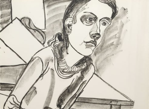 ALICE NEEL (1900-1984), Nancy, 1977