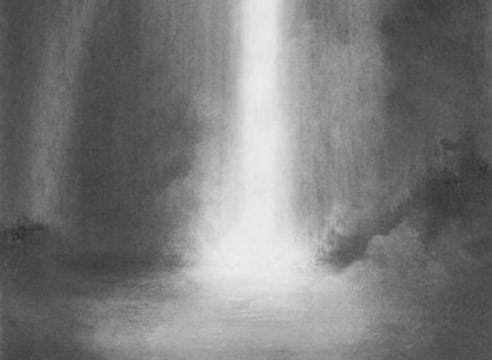 JOSEPH GOLDYNE, Waterfall Drawing 15, 2021
