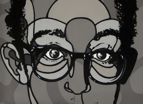 DAVID FLORES , Keith Haring, 2017