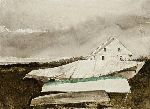 Andrew Wyeth (1917-2009), Sail Loft, 1983