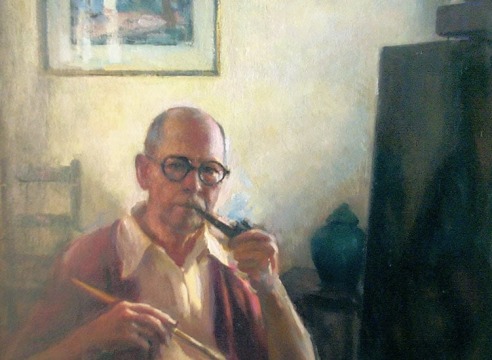 John Hubbard Rich , Self Portrait, Undated.