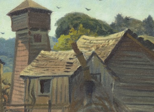 Ray Strong (1905-2006), Farm, Early 1950s